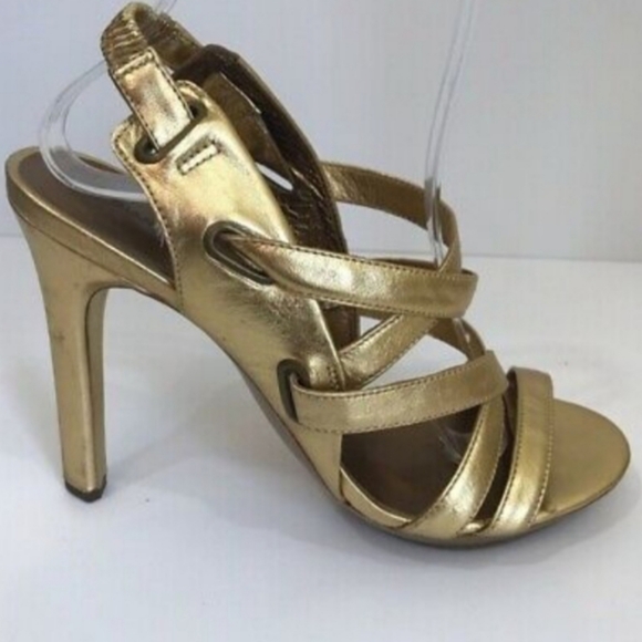 Diane Von Furstenberg Strappy Platform Slingback - Picture 1 of 15